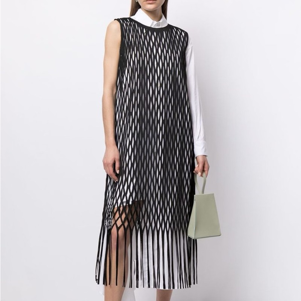 Open Knit Dress